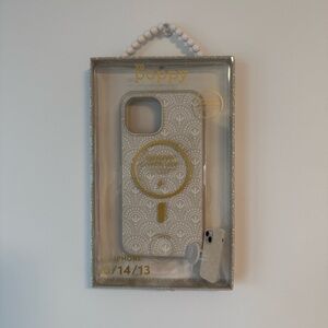 Beige and Ivory iPhone Case